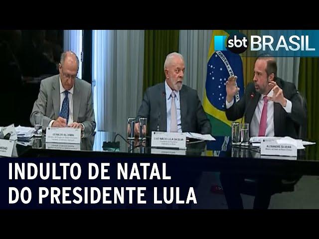 Indulto de Natal de Lula deve excluir condenados por atos golpistas | SBT Brasil (19/12/23)