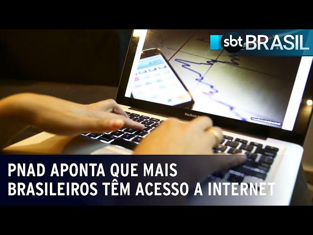 PNAD aponta aumento de domicílios com acesso à internet