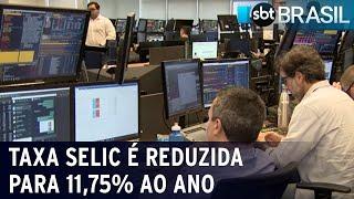 Banco Central reduz taxa Selic para 11,75% ao ano | SBT Brasil (13/12/23)