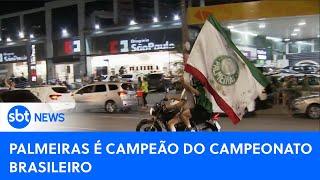 Palmeiras é campeão do Campeonato Brasileiro