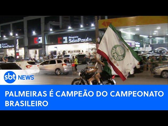 Palmeiras é campeão do Campeonato Brasileiro