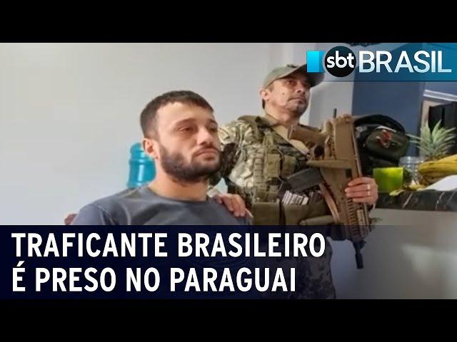 Traficante de armas e drogas brasileiro é pego no Paraguai | SBT Brasil (19/12/23)