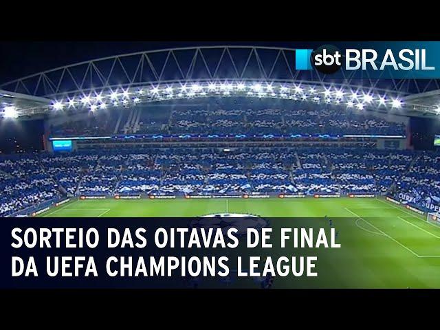 UEFA Champions League: ansiedade cresce com o sorteio das oitavas de final | SBT Brasil (16/12/23)