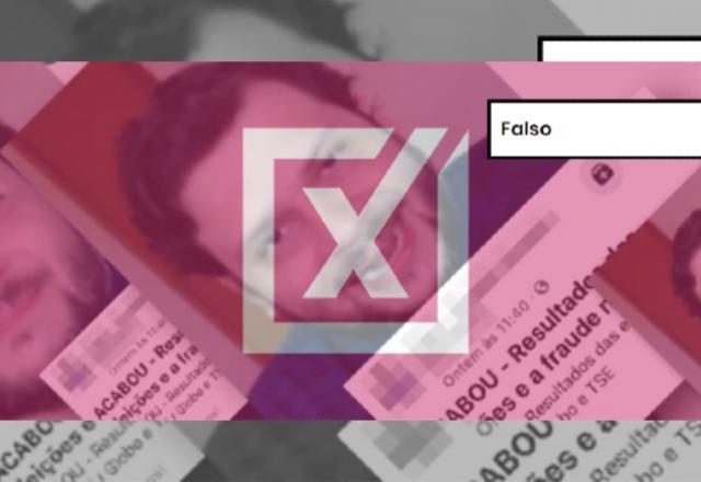 É falso que o TSE atualizou apuração baseado em informações de site de notícias