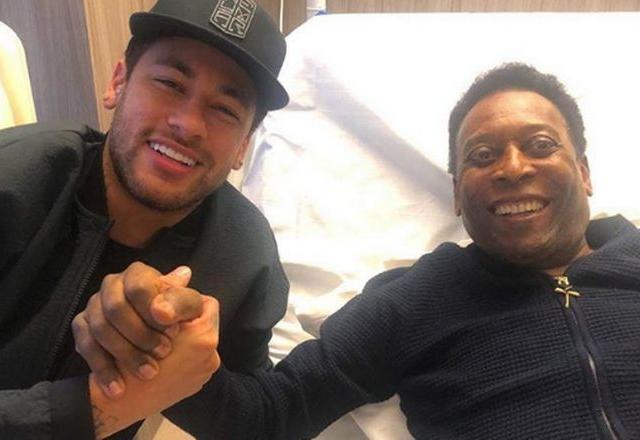 Neymar e Pelé mandam recado para elenco do Santos antes de jogo contra o Boca