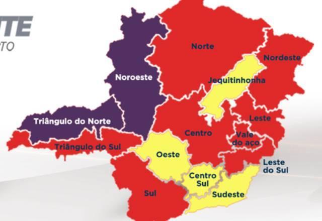 60 cidades mineiras terão toque de recolher a partir desta 5ª 
