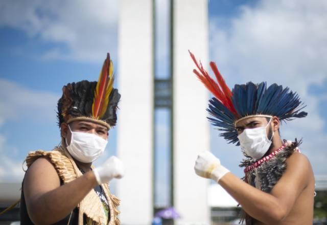 No dia do Índio, protesto contra mineração em terras indígenas