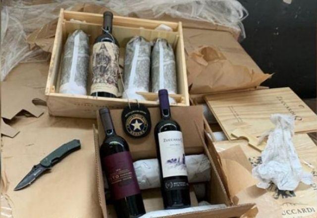 Receita Federal apreende meia tonelada de vinho argentino em Canoas