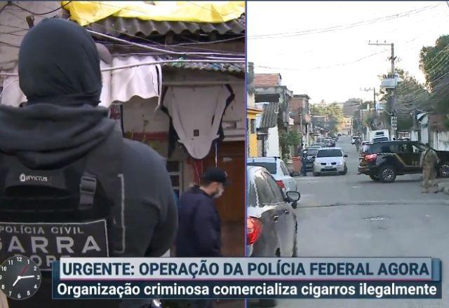 Polícias fazem operações contra tráfico de drogas e comércio de cigarros