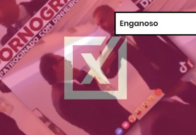 ENGANOSO: Post usa vídeo antigo para acusar museu de exibir pornografia patrocinada com dinheiro público