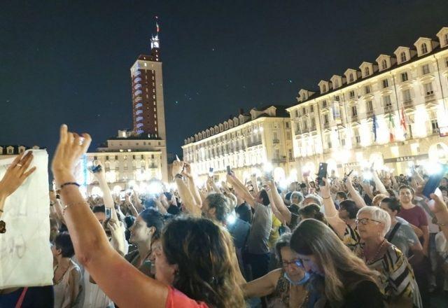 Itália registra protestos contra o uso de passe sanitário no país