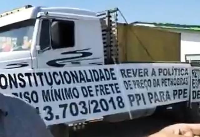 Greve dos caminhoneiros não fechou rodovias federais