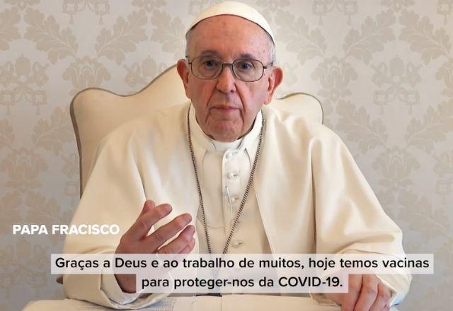 Papa Francisco: Vacinar-se contra covid é 'ato de amor'