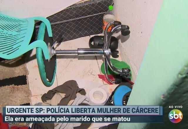 Polícia liberta mulher após ser agredida e mantida em cárcere privado