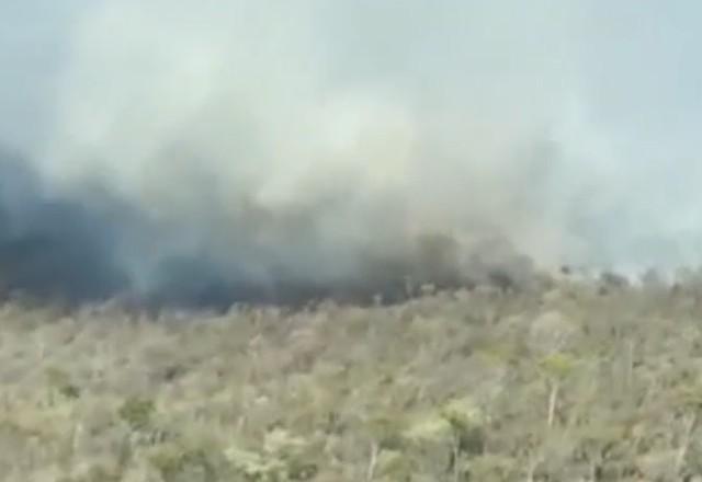 Incêndio na Chapada dos Veadeiros é controlado pelos bombeiros