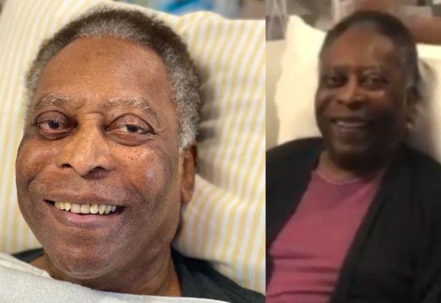 Filha divulga Pelé se recuperando em hospital: "Dois passos para frente"