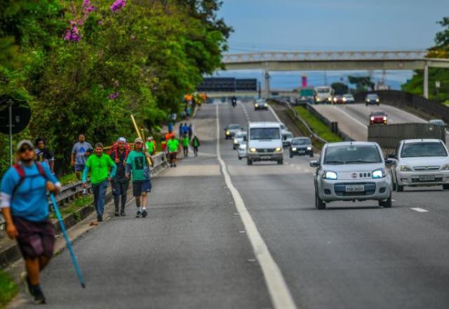 Peregrinação a Aparecida: fim de semana tem seis romeiros atropelados