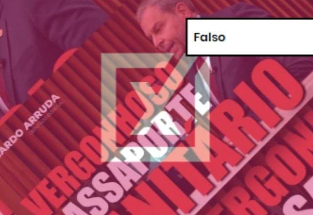 FALSO: Teste de anticorpos não deve substituir vacina contra a covid, como sugere deputado do PR