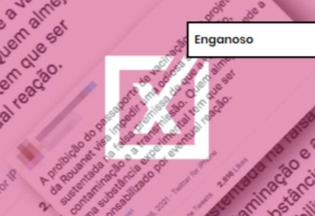 ENGANOSO: Secretário de fomento à cultura engana ao dizer que vacinas contra a covid são experimentais