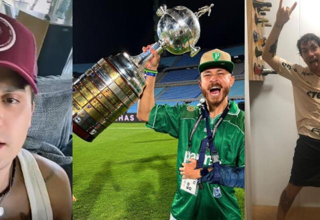 Famosos comemoram título do Palmeiras na Libertadores; confira