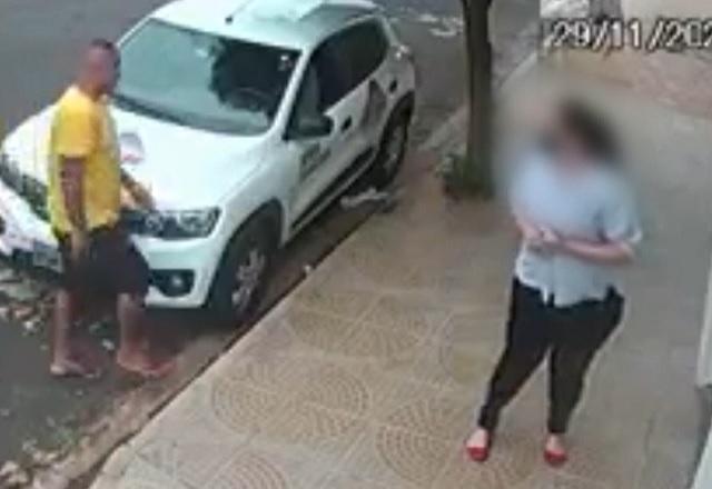 Gestante é atacada por criminosos na porta da casa de cliente