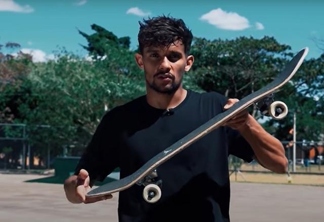 Música, skate e literatura: Scarpa, do Palmeiras, lança canal no YouTube