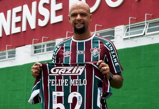 Fluminense anuncia contratação do volante Felipe Melo