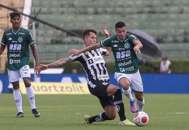 Santos empata com Guarani em jogo com polêmica e brilho dos goleiros