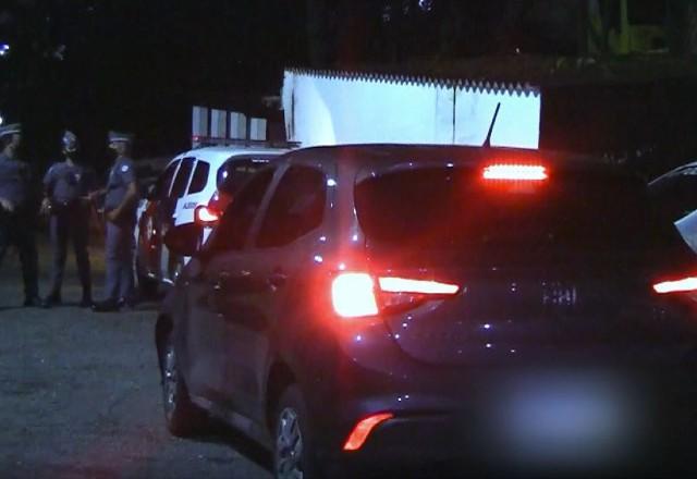 PM resgata bebê de 4 meses levado com carro roubado