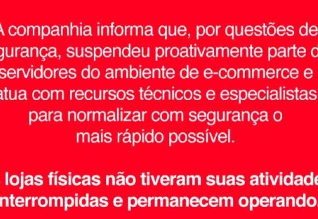 Sites de Americanas, Submarino e Shoptime caem após "acesso não autorizado"