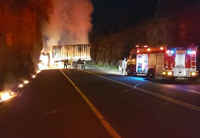 Batalhão da PM e transportadora são atacados em Guarapuava (PR)