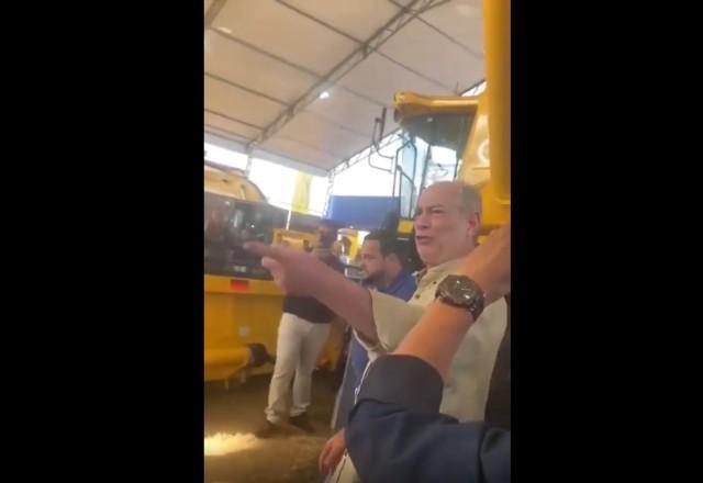 Ciro Gomes troca ofensas com bolsonaristas em evento; assista