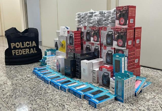 PF deflagra operação contra comércio irregular de celulares