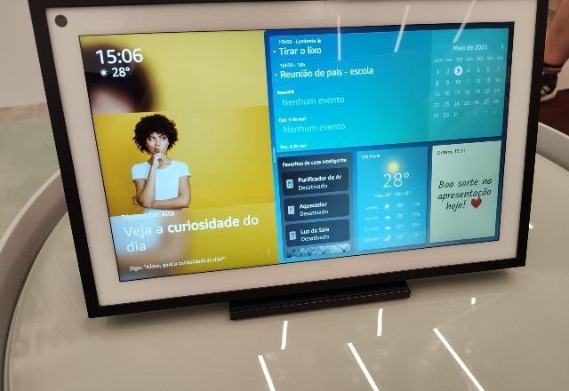 Amazon lança Echo Show 15 com reconhecimento facial