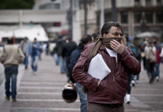 Temperaturas chegam a 7ºC em São Paulo, mas sensação térmica é de -4ºC