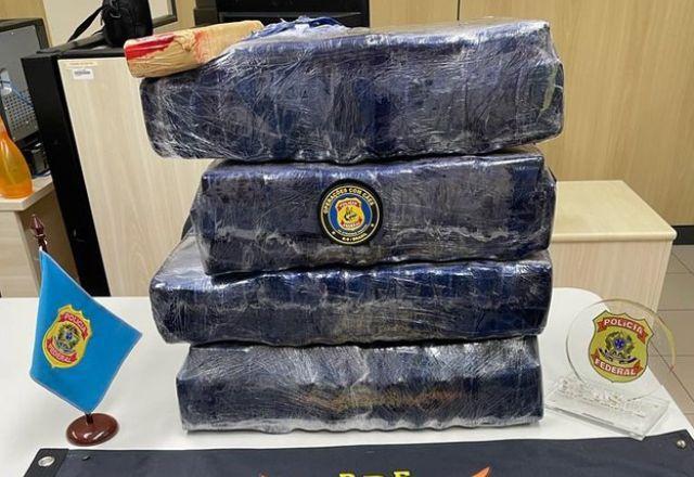 PF prende mulheres com mais de 54 kg de maconha no aeroporto de Natal