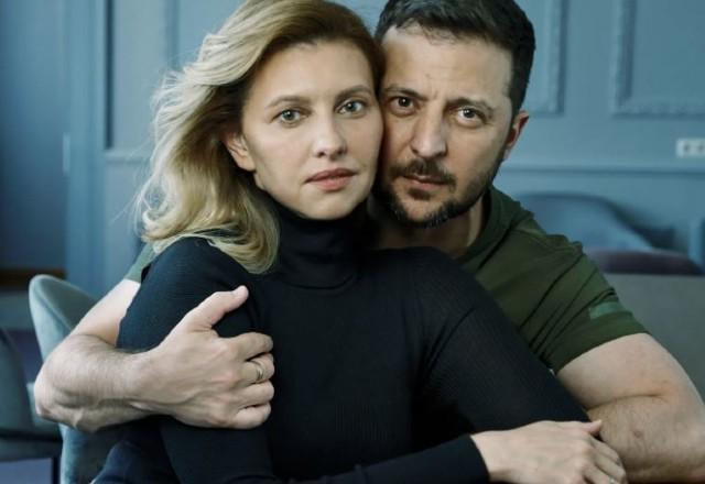 Zelensky e esposa posam para a Vogue e são alvo de críticas