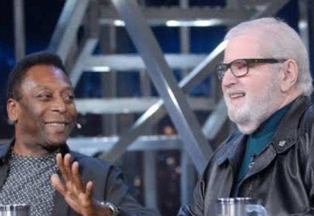 Pelé se despede de Jô Soares: "Grande amigo, inteligente, bem-humorado"