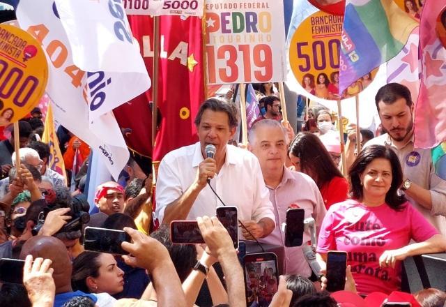 Haddad promete construir ferrovia entre São Paulo e Campinas