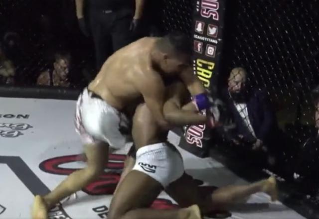 Lutador quebra o braço de adversário no MMA amador; veja o vídeo