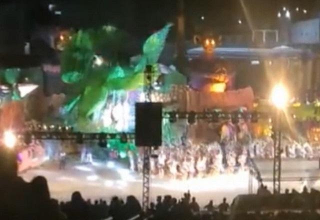 Estrutura desaba durante festival no Amazonas e deixa mais de 20 feridos