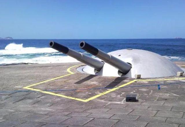 Exército alerta para possíveis danos em Copacabana por tiros de canhões