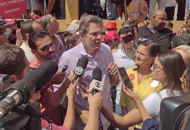 Fernando Haddad diz que congelará IPVA pelos próximos 4 anos se for eleito