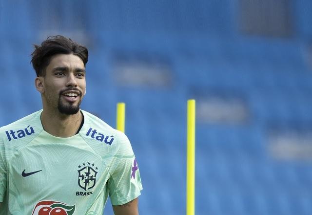 "A gente fica feliz de ter o povo brasileiro apoiando a seleção", diz Paquetá