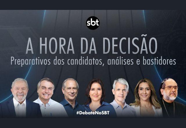 AO VIVO: SBT News transmite programa especial da preparação do debate do SBT