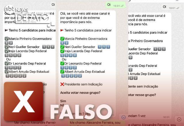 FALSO: Candidatos de MT não tentaram comprar votos por WhatsApp