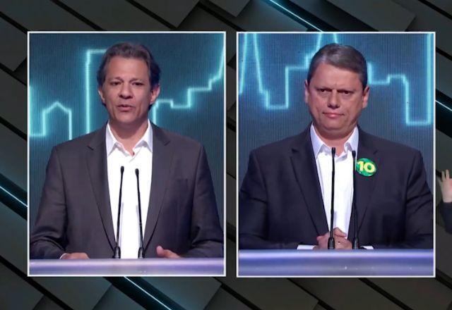 SP: Tarcísio derrota Garcia, passa Haddad e vai ao 2º turno