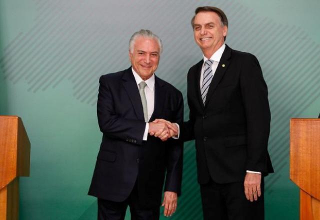 Michel Temer pretende anunciar apoio a Bolsonaro e Tarcísio no 2º turno