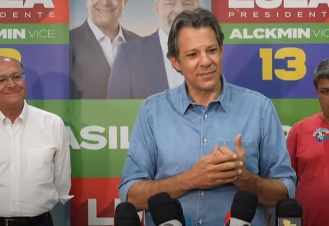 SP: Haddad acusa Tarcísio de "falta" de propostas e aposta no interior