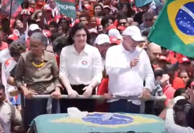 Tebet vai a ato de rua com Lula pela 1ª vez, ao lado de Marina Silva